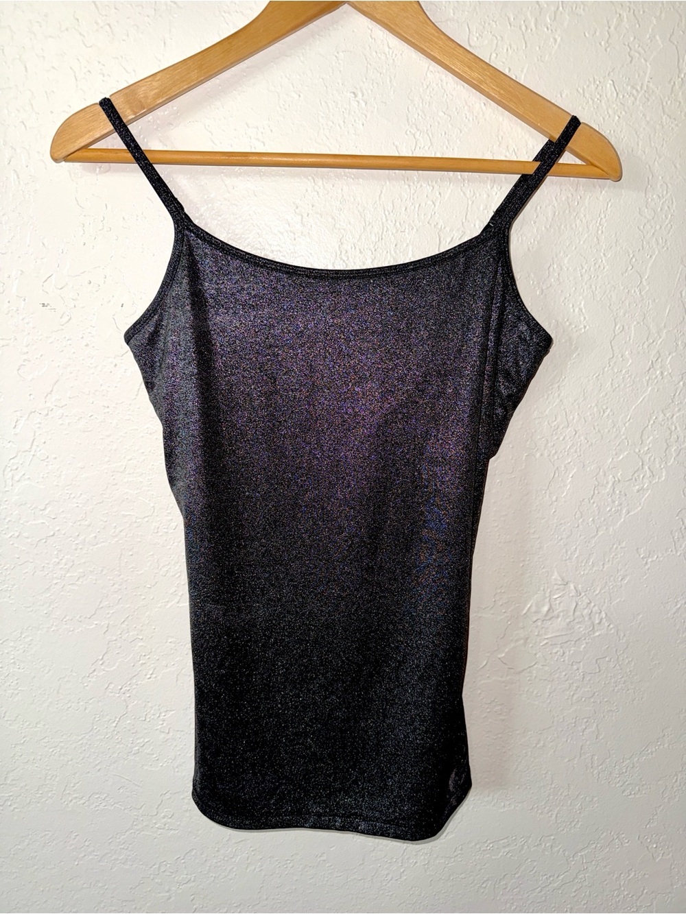 Express Shimmer Bra Cami Top NWOT Iridescent Glitter Going Out Indie Sleaze
